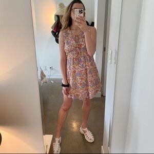 Floral Sleeveless Dress - Mango